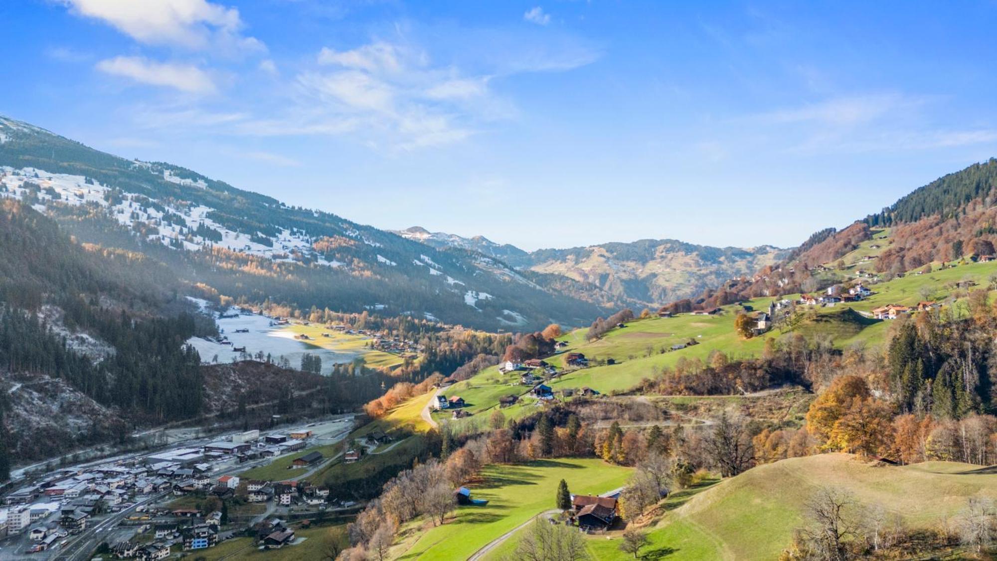 Gemuetliches Chalet Mit Privater Sauna Und Schoener Aussicht Küblis Esterno foto