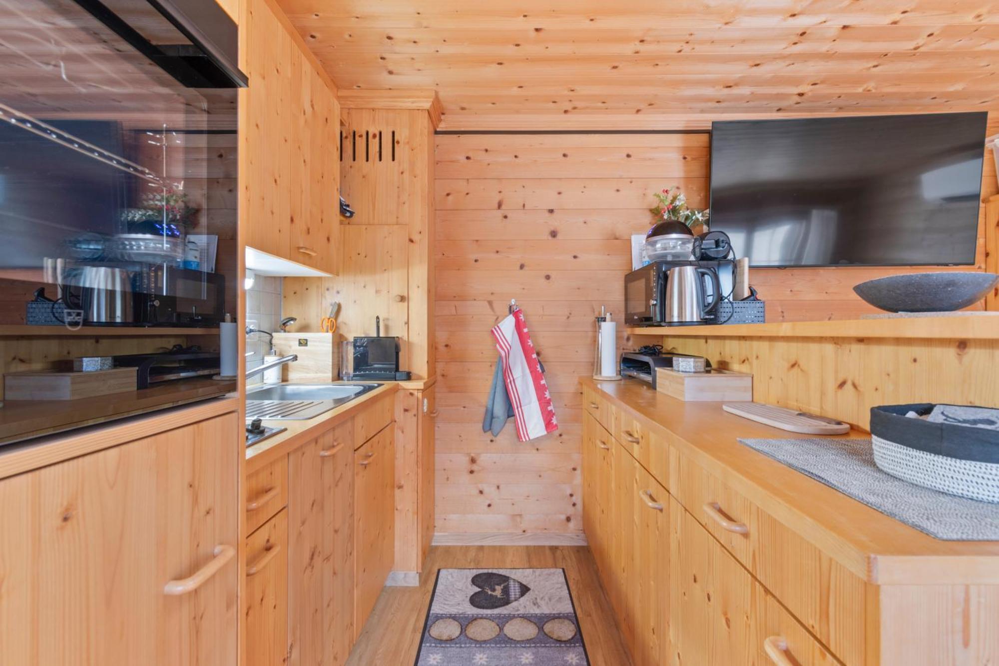 Gemuetliches Chalet Mit Privater Sauna Und Schoener Aussicht Küblis Esterno foto