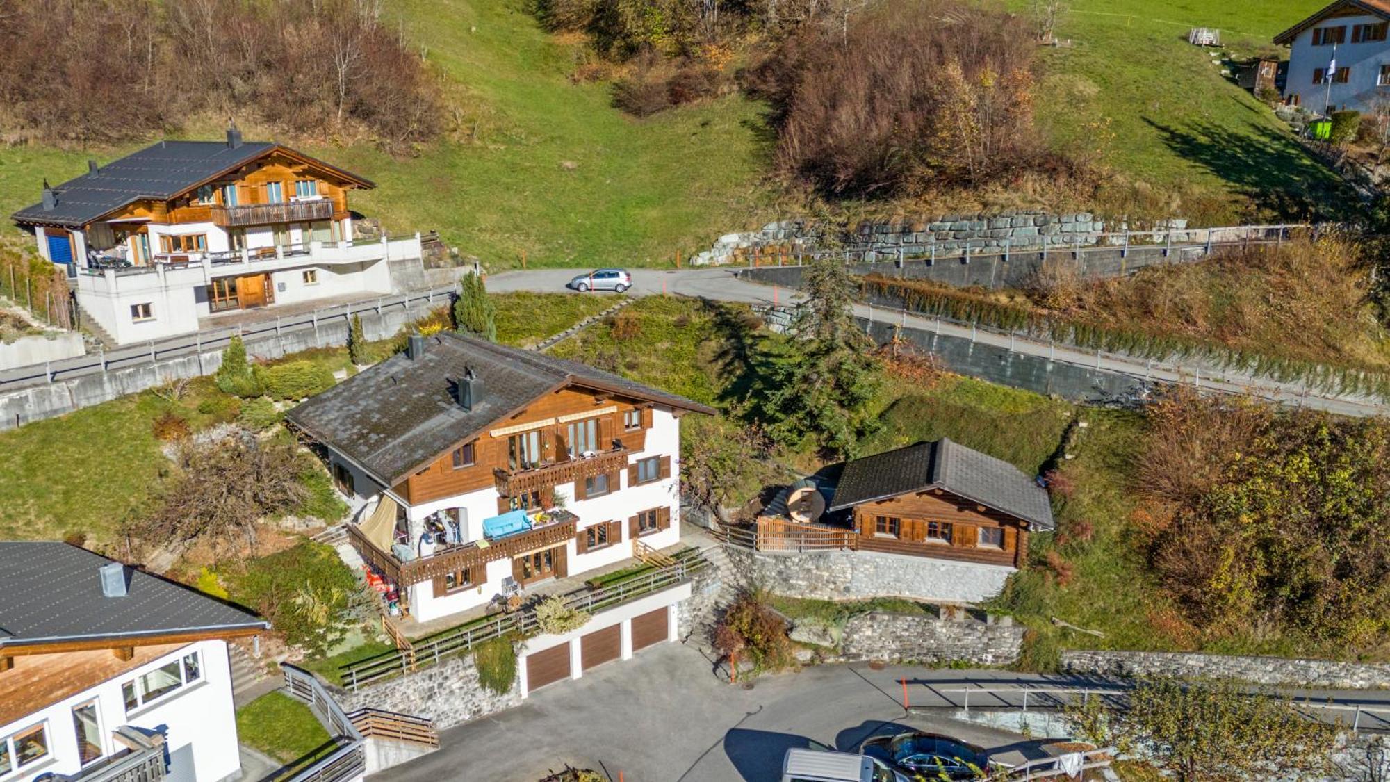 Gemuetliches Chalet Mit Privater Sauna Und Schoener Aussicht Küblis Esterno foto